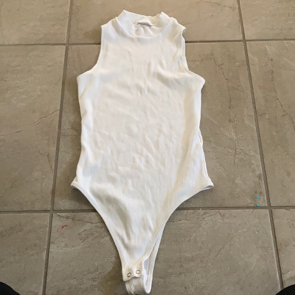 White whole suit shirt